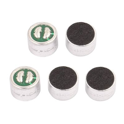 Aexit 5Pcs 9.7mm Speaker Parts & Components x 6.7mm Capacitive Stereo Condenser Electret Subwoofer Kits Microphone Pickup