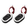 Aexit 2pcs Oval Speakers 8 Ohm 1W Dual Wire Mini Audio Full Range Stereo Speaker for Satellite Speakers Tablet PC view 1