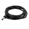 Aexit M8 Bend Electrical Male 4 Pins Connector Aviation Electrical Cable Plugs 2 M view 1