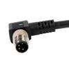 Aexit M8 Bend Electrical Male 4 Pins Connector Aviation Electrical Cable Plugs 2 M view 3