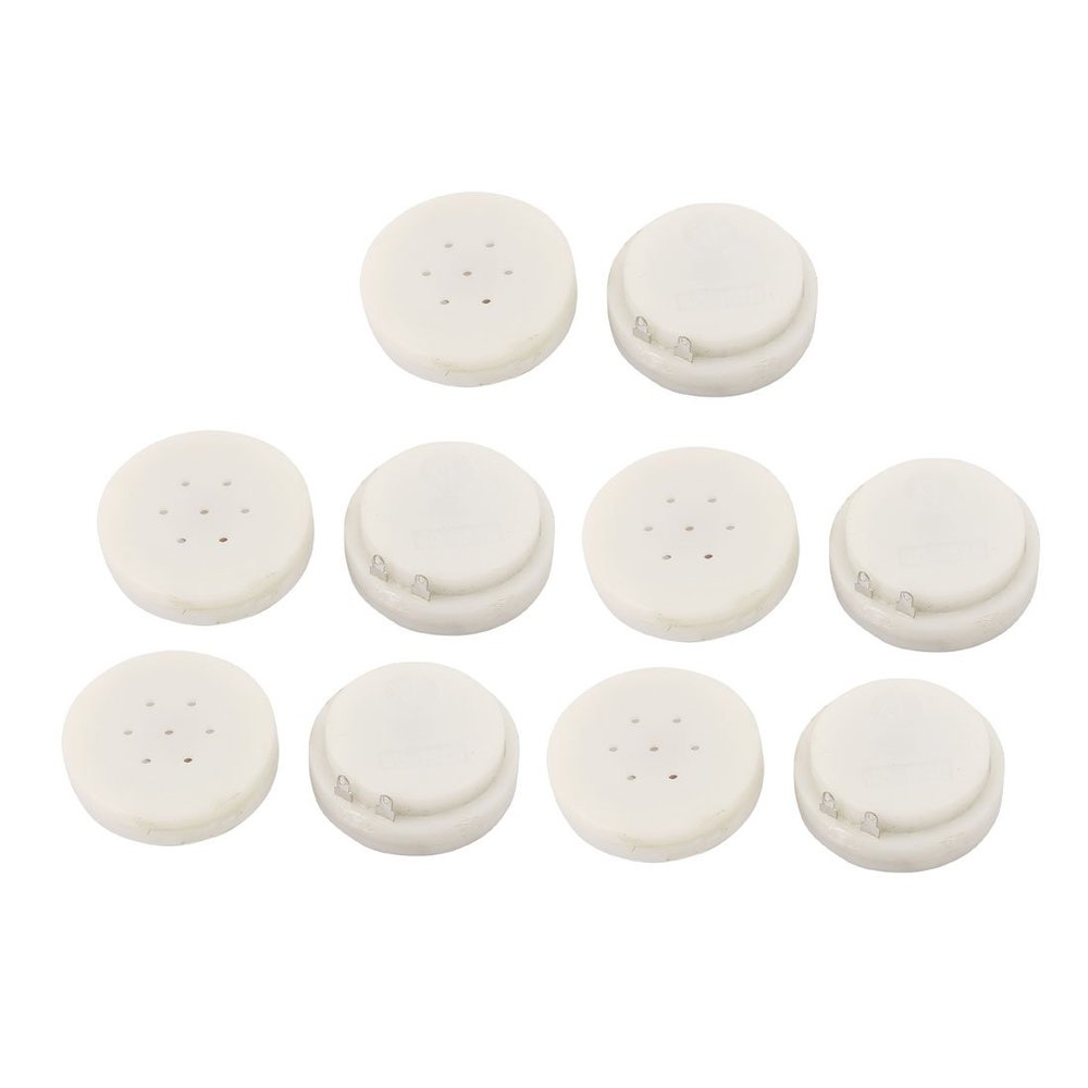 Aexit 10 Pcs Speaker Parts & Components SD-152 ABS High Temp Resistant Monotone Loudspeaker for Speaker Grills Telephone Receiver