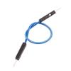Aexit 10PCS 2.54mm Audio & Video Accessories Pitch 1P Male Breadboard Double Head Jumper Wire Cable Connectors & Adapters 10cm Length view 2