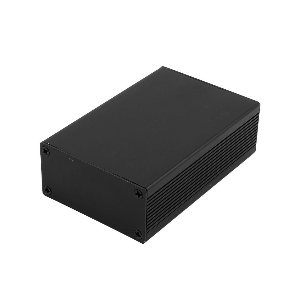 Aexit 32 x Audio & Video Accessories 66 x 100mm Multi-Purpose Electronic Extruded Aluminum Connectors & Adapters Enclosure Black
