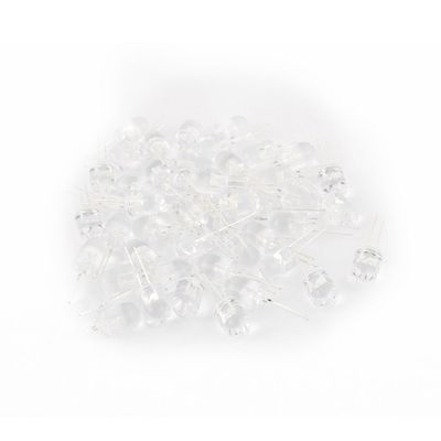 Aexit 50 Pcs Surveillance Video Equipment Low Power 850 Nano IR Infrared LED Diode SD-DR810C8 for Video Transmission Systems CCTV Camera