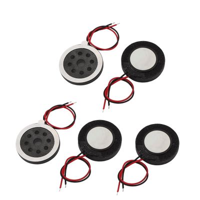 Aexit 5pcs 20mm Speakers Dia 8 Ohm 1W Mini Audio Mediant Internal Magnetic Speaker for Satellite Speakers Tablet PC