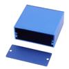 Aexit 58 x Audio & Video Accessories 53 x 24mm Multi-Purpose Extruded Aluminum Enclosure Electronic Connectors & Adapters Box Blue view 2