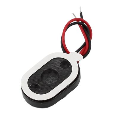 Aexit Oval 8 Speakers Ohm 1W Dual Wire Mini Audio Full Range Stereo Speaker for Satellite Speakers Tablet PC