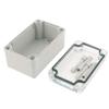 Aexit 130 x Cable Assemblies 80 x 70mm Transparent Cover Sealed Box Waterproof Junction Power Cables Box Enclosure view 2