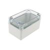 Aexit 130 x Cable Assemblies 80 x 70mm Transparent Cover Sealed Box Waterproof Junction Power Cables Box Enclosure view 4