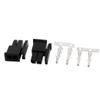 Aexit 20Set 3.0mm Audio & Video Accessories 2P Plastic SM Female Housing Crimp Terminal Connectors & Adapters Connector Black view 2