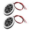 Aexit 2pcs 18 Speakers x 13 x 4mm Oval 8 Ohm 1W Dual Wire Mini Audio Full Range Stereo Speaker for Satellite Speakers Tablet PC view 1