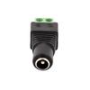 Aexit 50Pcs 2.1 Audio & Video Accessories x 5.5mm DC Power Famale Jack Socket Connector for CCTV Connectors & Adapters Camera Cable view 2