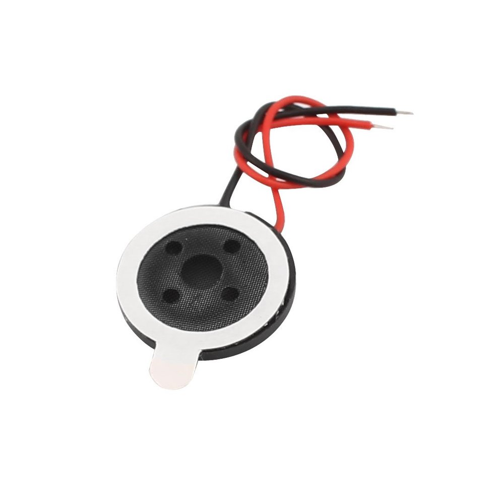 Aexit 13mm Dia Speakers 8 Ohm 0.5W 2-Wire Mini Audio Mediant Internal Magnetic Speaker for Satellite Speakers Tablet PC