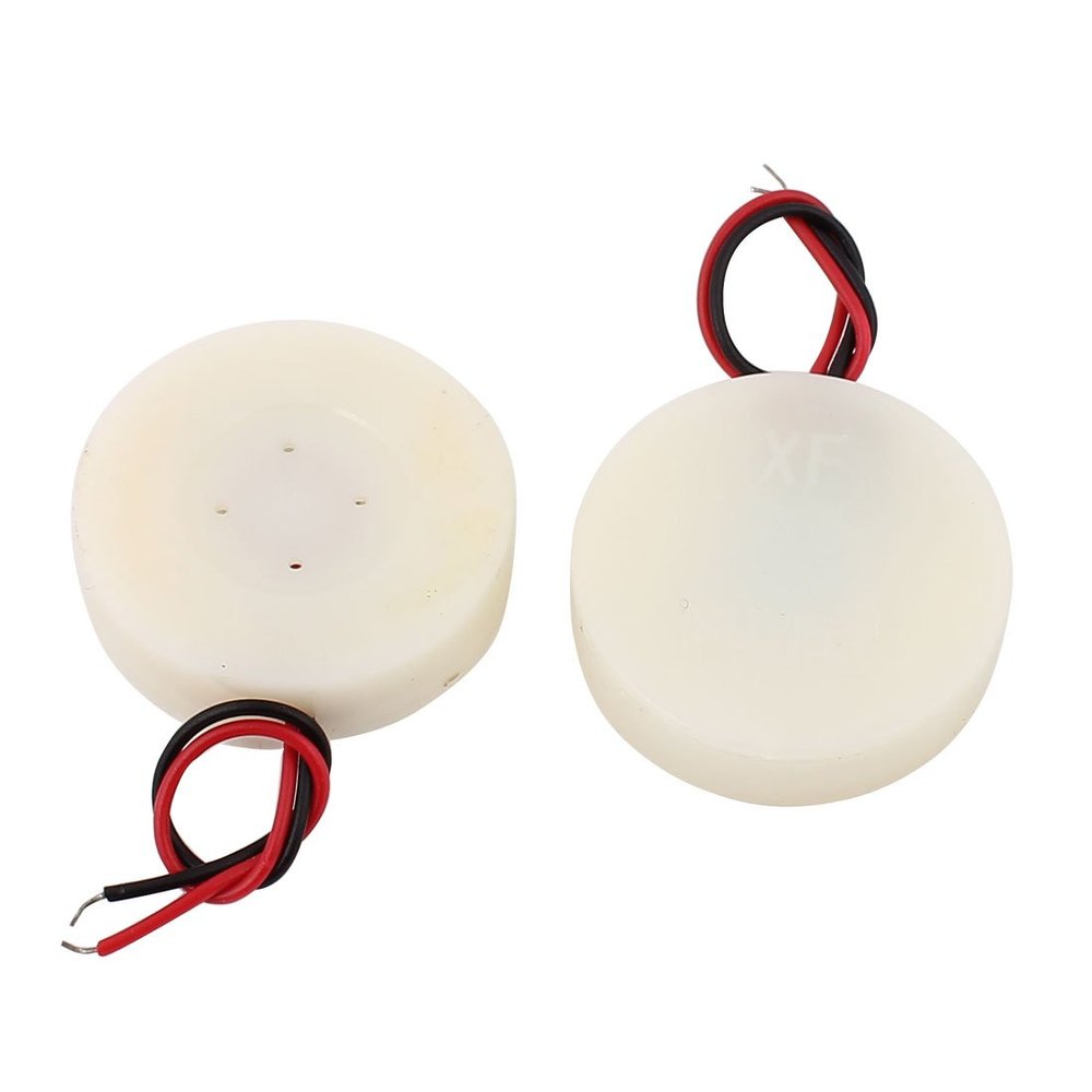 Aexit 2 Pcs Speaker Parts & Components ABS High Temp Resistant 150 Ohm Impedance Loudspeaker for Speaker Grills Telephone Receiver