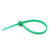 Aexit 3mm x Cord Management 100mm Self Locking Nylon Cable Ties Heavy Industrial Wire Zip Ties Cable Ties Green 100pcs view 3