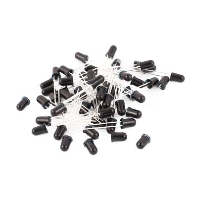 Aexit 50 Pcs Accessories Low Power 940 Nano IR Infrared LED Diode SD-JS512C9 for IR Illuminators CCTV Camera