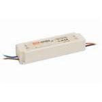 Mean Well LPV-60-24 Single Output LED Power Supply CV 60W 24V 2.5A, IP67, Cable Output, Low Cost, Free air Convection, Input: 90~264VAC