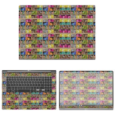 Decalrus - Protective Decal Books Skin Sticker for LG Gram 17Z990 (17.3" Screen) case Cover wrap LGgram17_17Z990-118