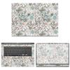 Decalrus - Protective Decal Floral Skin Sticker for LG Gram 17Z990 (17.3" Screen) case Cover wrap LGgram17_17Z990-175 view 1