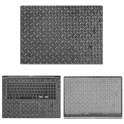 Decalrus - Protective Decal Metal Skin Sticker for LG Gram 17Z990 (17.3" Screen) case Cover wrap LGgram17_17Z990-14