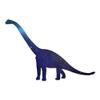 Brontosaurus Dinosaur - Vinyl Decal Sticker - 8.5" x 5.75" - Galaxy view 1