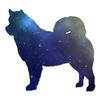 Alaskan Malamute Dog Breed - Vinyl Decal Sticker - 13" x 12" - Galaxy view 1