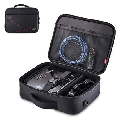 TYCKA Projector Case, Projector Travel Carrying Bag Internal Dimension 14.5"x10.6"x3.9" with Adjustable Shoulder Strap & Compartment Dividers for for Acer, Epson, Benq, LG, Sony (Large)