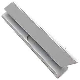 HDD Hard Drive Bay Slot Cover Door Flap for PS4 Pro Console Housing Case Cover (White)