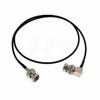 HangTon 3G HD SDI Right Angle BNC Video Coaxial Cable for Teradek Bolt Bond Hyperdeck Shuttle Atomos Shogun Inferno FS5 Camera Monitor, Thin Soft RG174 1.5M view 1