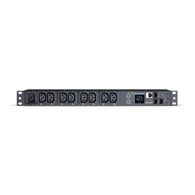 CyberPower PDU41005 Switched PDU, 100-240V, 20A (Derated to 16A), 8 Outlets, 1U Rackmount