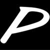 Letter P Style #05 Decal Sticker (White), Decal Sticker Vinyl Car Home Truck Window Laptop view 1