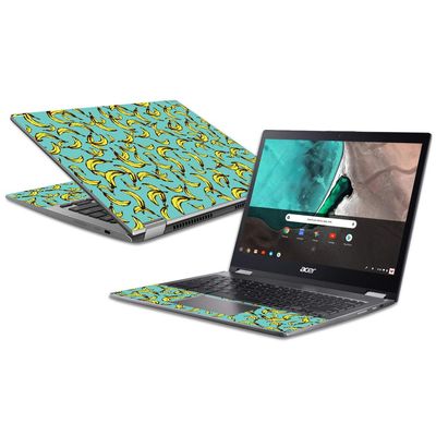 MightySkins Skin Compatible with Acer Chromebook Spin 13 (2018) - Bananas | Protective, Durable, and Unique Vinyl Decal wrap Cover | Easy to Apply, Remove, and Change Styles | Made in The USA