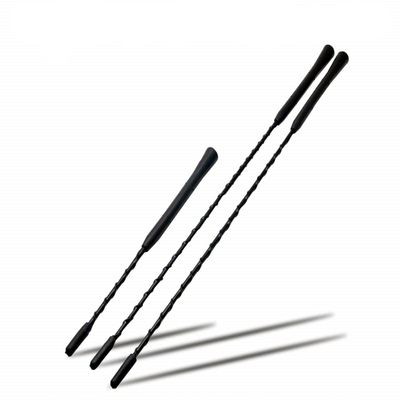 Car Antenna Replacement, MASO 9" Rubber Roof Auto Mast Whip Wing Radio Stereo Applicable to Car Models