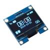 Blue 4PIN 1.3" 1.3 inch IIC I2C Serial 128x64 SSH1106 OLED LCD Display Screen Module for Arduino 12864 LCD Screen Board 4 PIN view 2