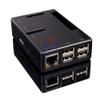 Black ABS V2 Case Enclosure to All Ports for Raspberry Pi 2 Model B view 2