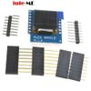 Paialu SSD1306 OLED Shield for WeMos D1 Mini IIC I2C IOT 0.66 inch 64X48 for Arduino Compatible Board Module 3.3V WeMos D1 Mini view 3