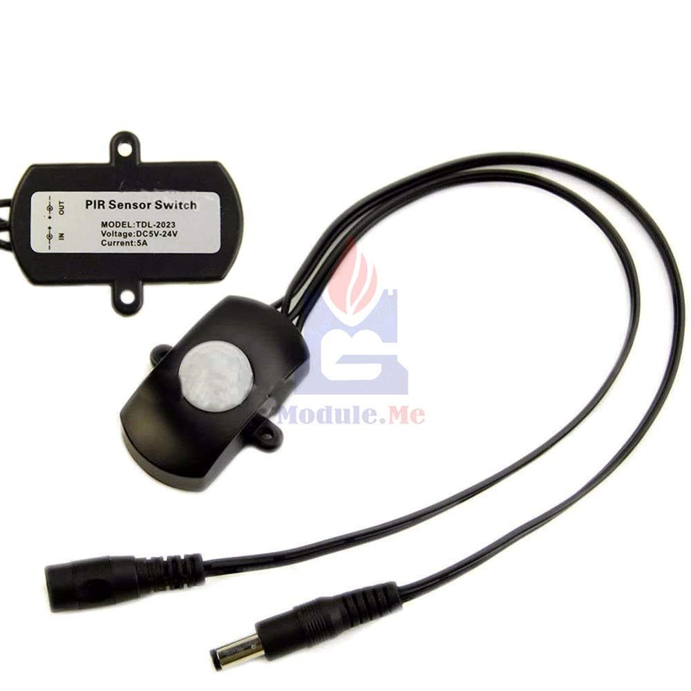 Human Detection Sensor Module Body Sensor LED Strip Automatic Mini PIR Infrared Motion Sensor Detector Switch DC 5V 24V