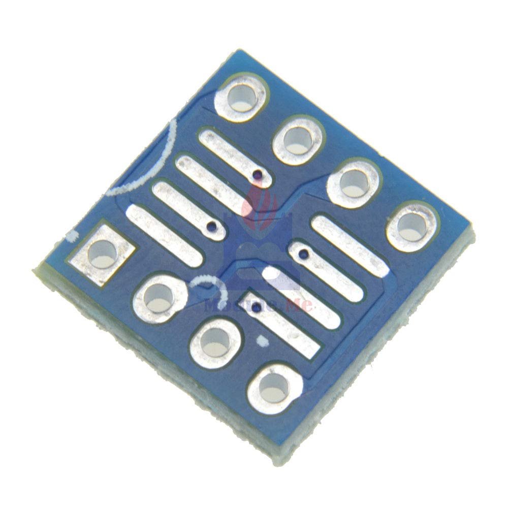 100PCS SOP8 SO8 SOIC8 to DIP8 Interposer Board PCB Board Adapter Plate New