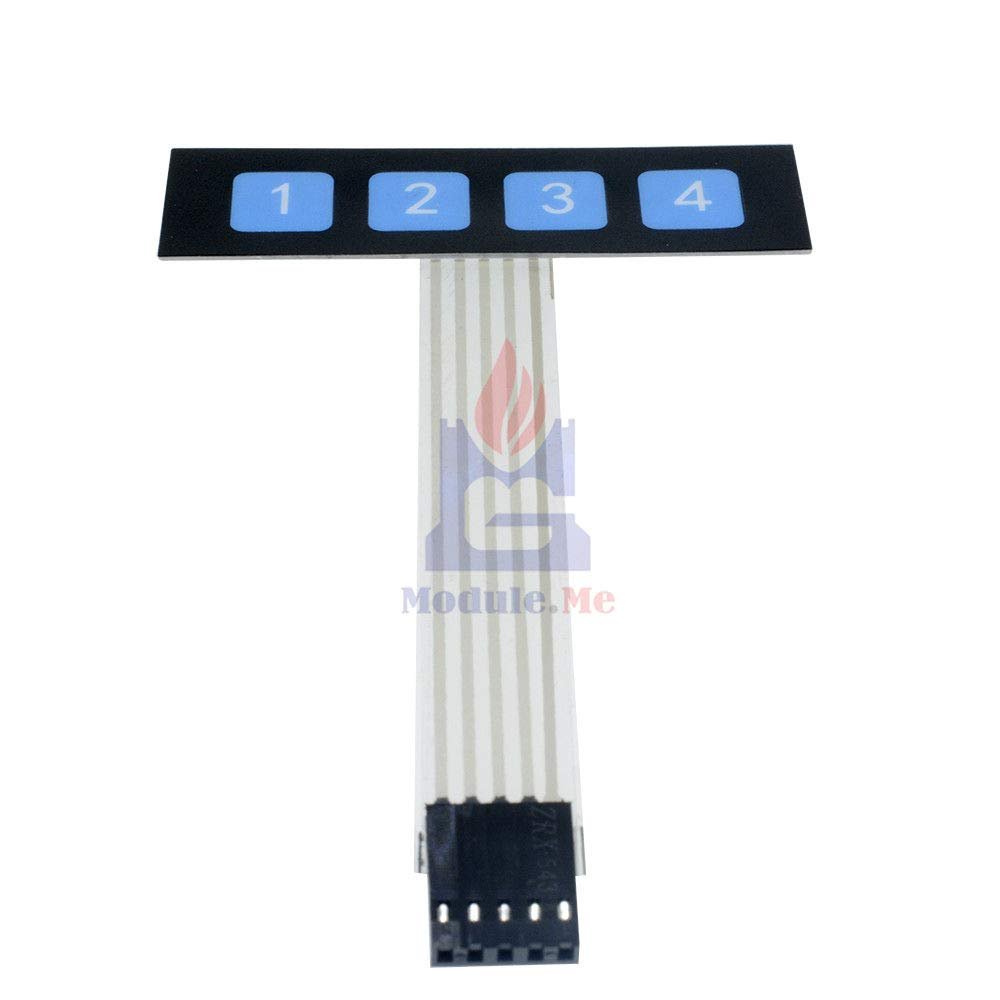 5pcs 1x4 Key Matrix Membrane Switch Control Panel Slim Keyboard Keypad