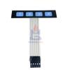 5pcs 1x4 Key Matrix Membrane Switch Control Panel Slim Keyboard Keypad view 1