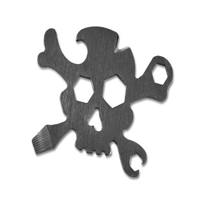 Trixie & Milo Pirate Multitool - Keychain Bottle Opener for Men, Travel Gifts, Keychain Screwdriver, Pocket Screwdriver, Unique Gifts for Men, Cool Gadgets for Men