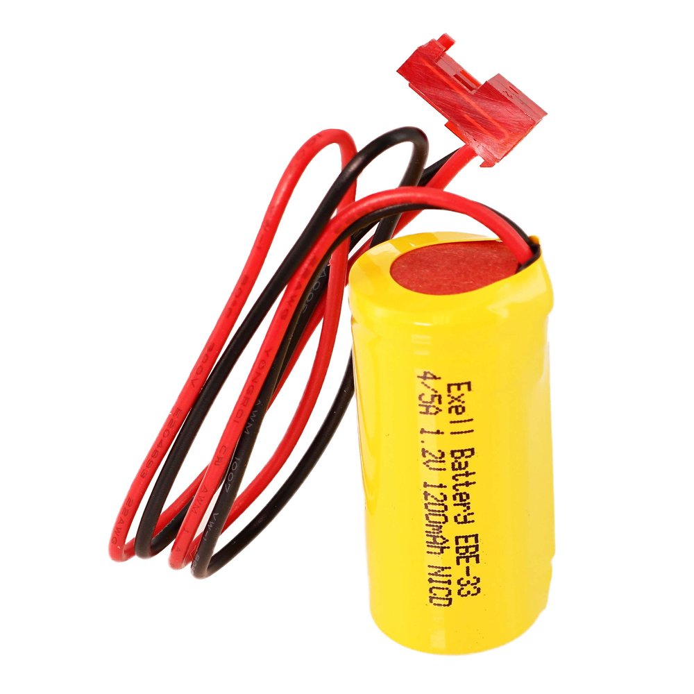1.2V 1200mAh Exell Emergency Lighting Battery for Lithonia ELB1210N, ELB1P201N, ELB1P201N2, ELB1P2901N, LQMSW3R12277ELW, Saft 16440, ANIC1169 CUSTOM-33