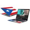 MightySkins Skin Compatible with Acer Chromebook Spin 13 (2018) - Puerto Rican Flag | Protective, Durable, and Unique Vinyl Decal wrap Cover | Easy to Apply, Remove | Made in The USA view 1