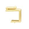 Beszin Blank Keystone Jack Inserts Snap-in Wall Plate Inserts (50-Pack, Ivory) view 3