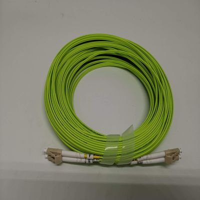 trtfiber Fiber Patch Cable LC to LC OM5 Duplex Multi Mode 100G 2.0mm/3.0mm Outer Diameter (100m, 3.0mm)