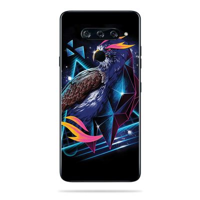 MightySkins Skin Compatible With LG V40 ThinQ - Heroic Hawk | Protective, Durable, and Unique Vinyl Decal wrap cover | Easy To Apply, Remove, and Change Styles | Made in the USA