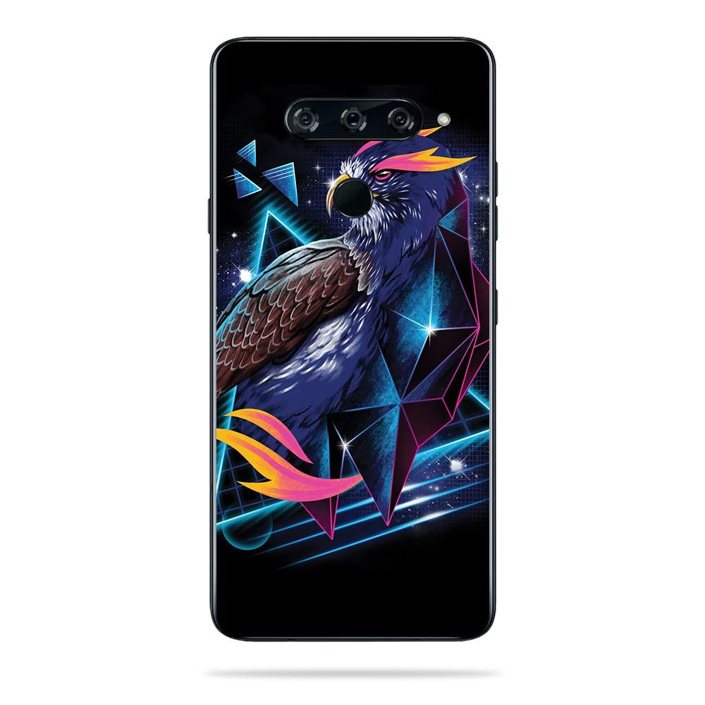 MightySkins Skin Compatible With LG V40 ThinQ - Heroic Hawk | Protective, Durable, and Unique Vinyl Decal wrap cover | Easy To Apply, Remove, and Change Styles | Made in the USA