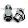 Davitu Original Davitu Connector WY20 TE + ZM 2 3 4 5 7 9 12 Pin TE Male Clamping Cable Plug Female Round Flange Rear Panel Mount Socket - (Color: WY20 7 Pin) view 2