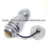 Davitu Original Davitu Connector WY20 TE + ZM 2 3 4 5 7 9 12 Pin TE Male Clamping Cable Plug Female Round Flange Rear Panel Mount Socket - (Color: WY20 7 Pin) view 4
