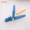 Davitu Davitu 100pcs New LC/UPC Round Cable Rapid Optical Fiber Fast Connector LC indoor Quick Cold Splice to Russia - (Color: Blue) view 2